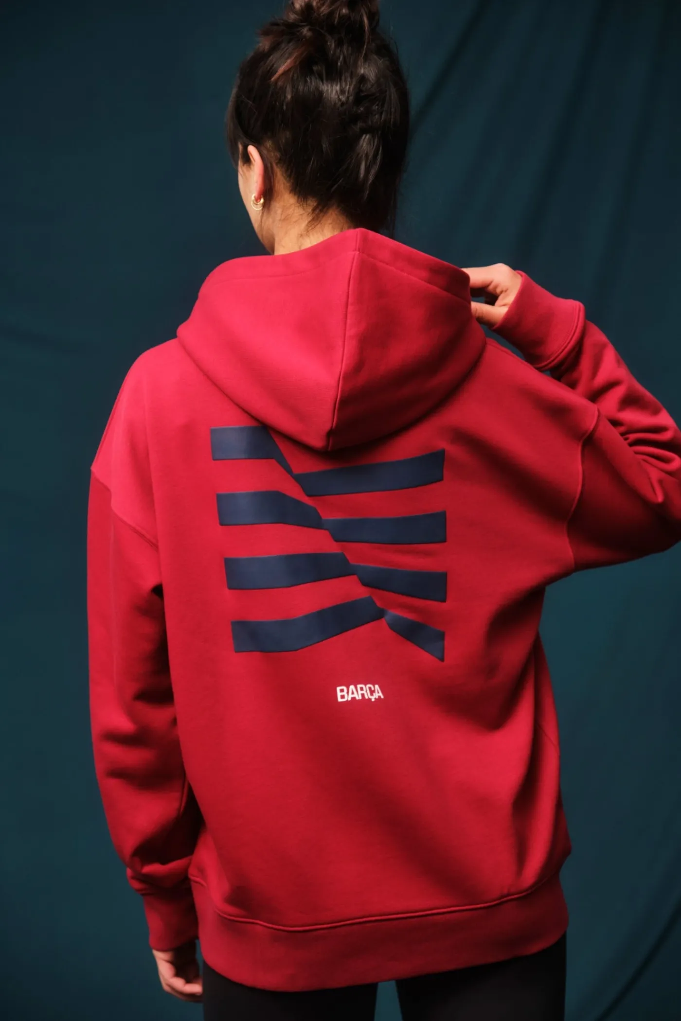 Outlet Sudadera roja Barça - Mujer Mujer Sudaderas Y Jerséis