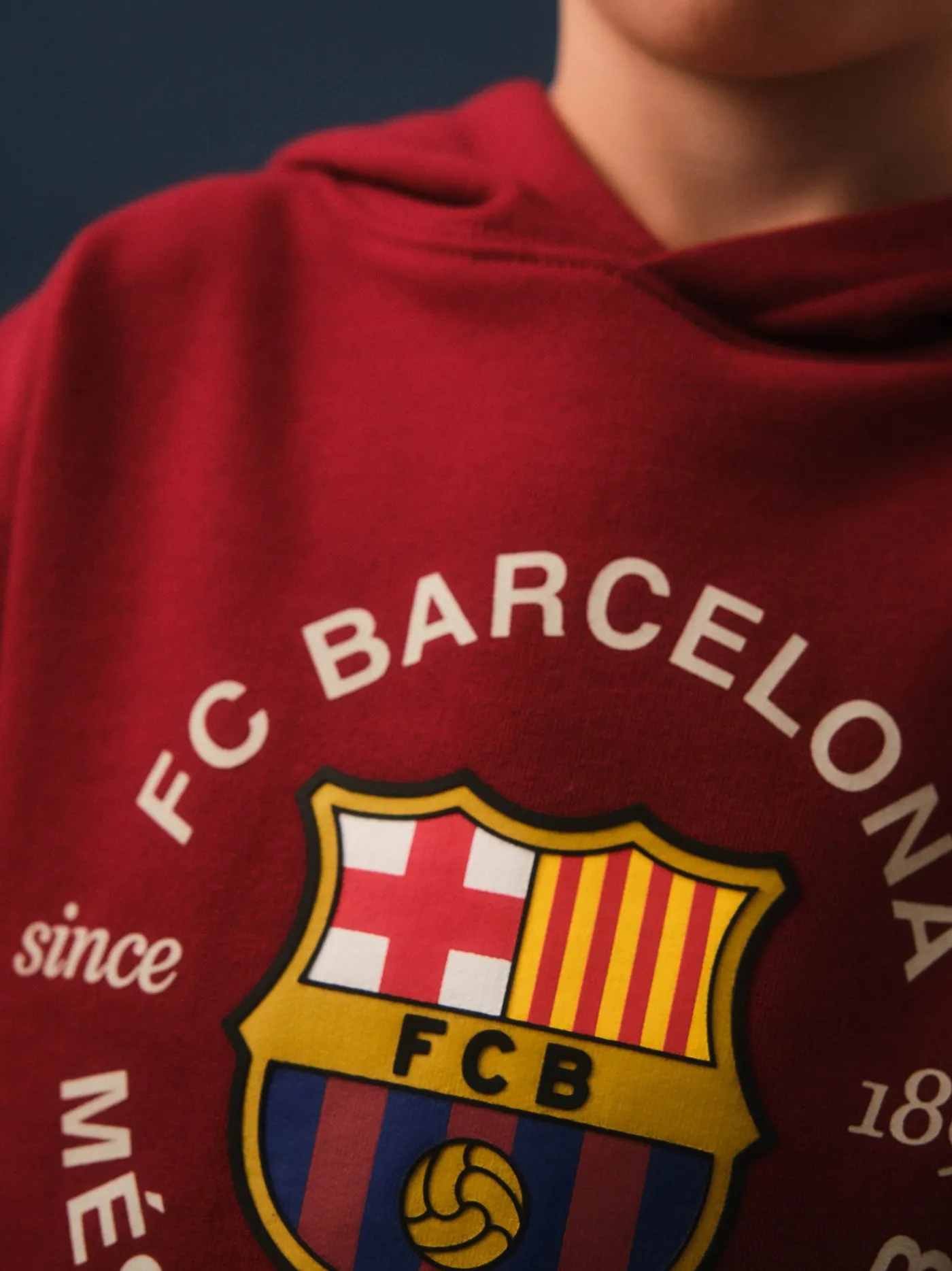 Online Sudadera roja escudo Barça - Junior Niños Sudaderas
