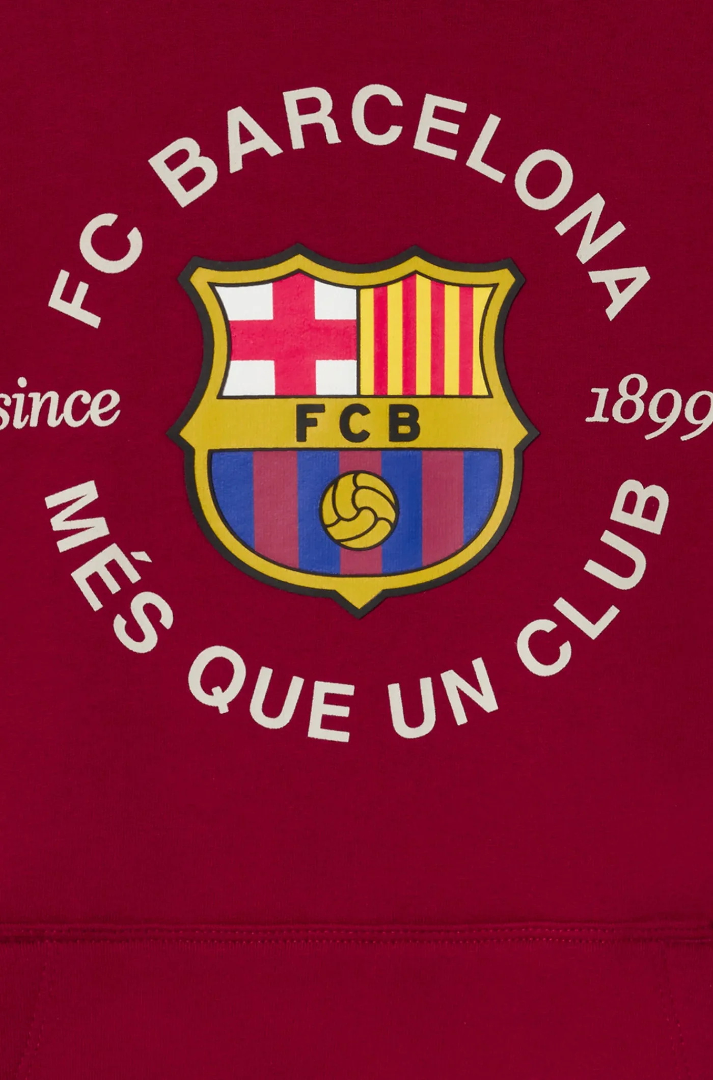 Online Sudadera roja escudo Barça - Junior Niños Sudaderas