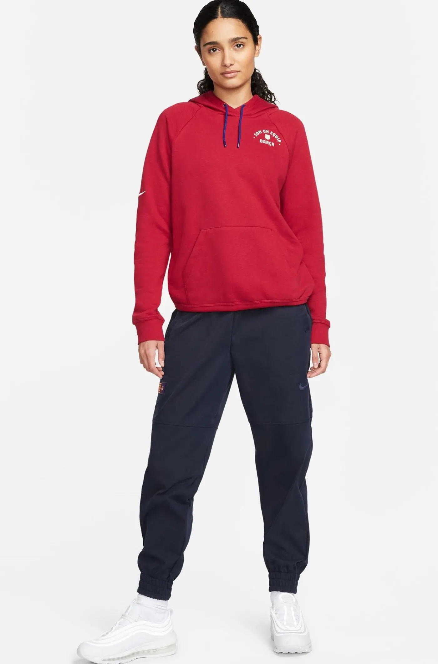 Fashion Sudadera som un equip Barça Nike - Mujer Mujer Sudaderas Y Jerséis