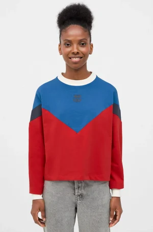 Sale Sudadera tricolor Barça – Mujer Mujer Sudaderas Y Jerséis | Chándals