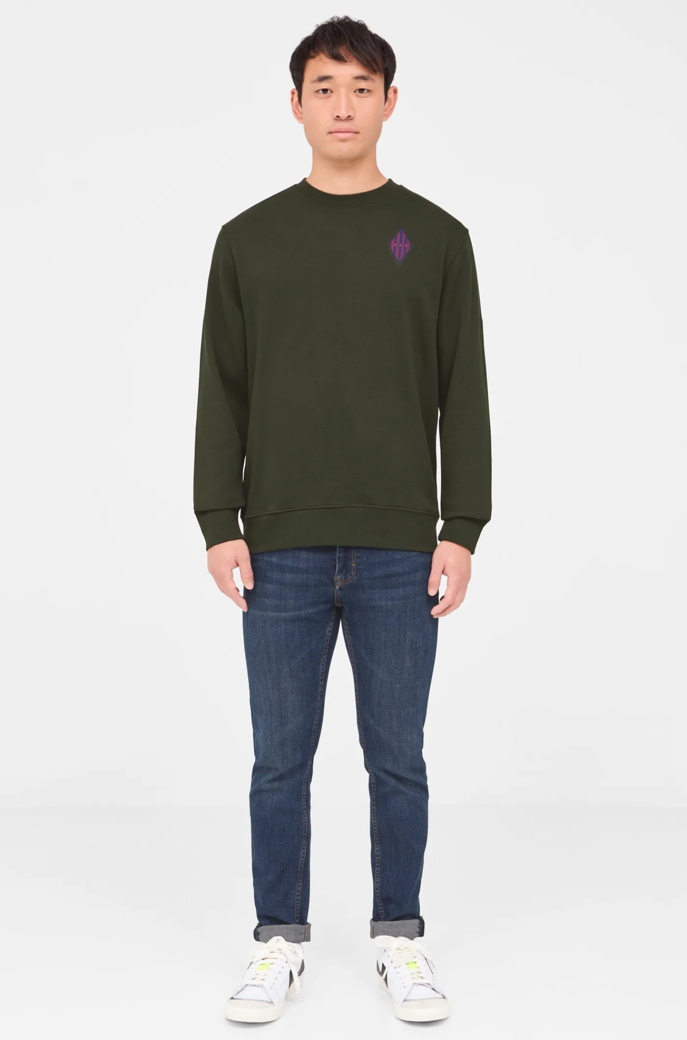 Clearance Sudadera verde Barça Nike Hombre Sudaderas