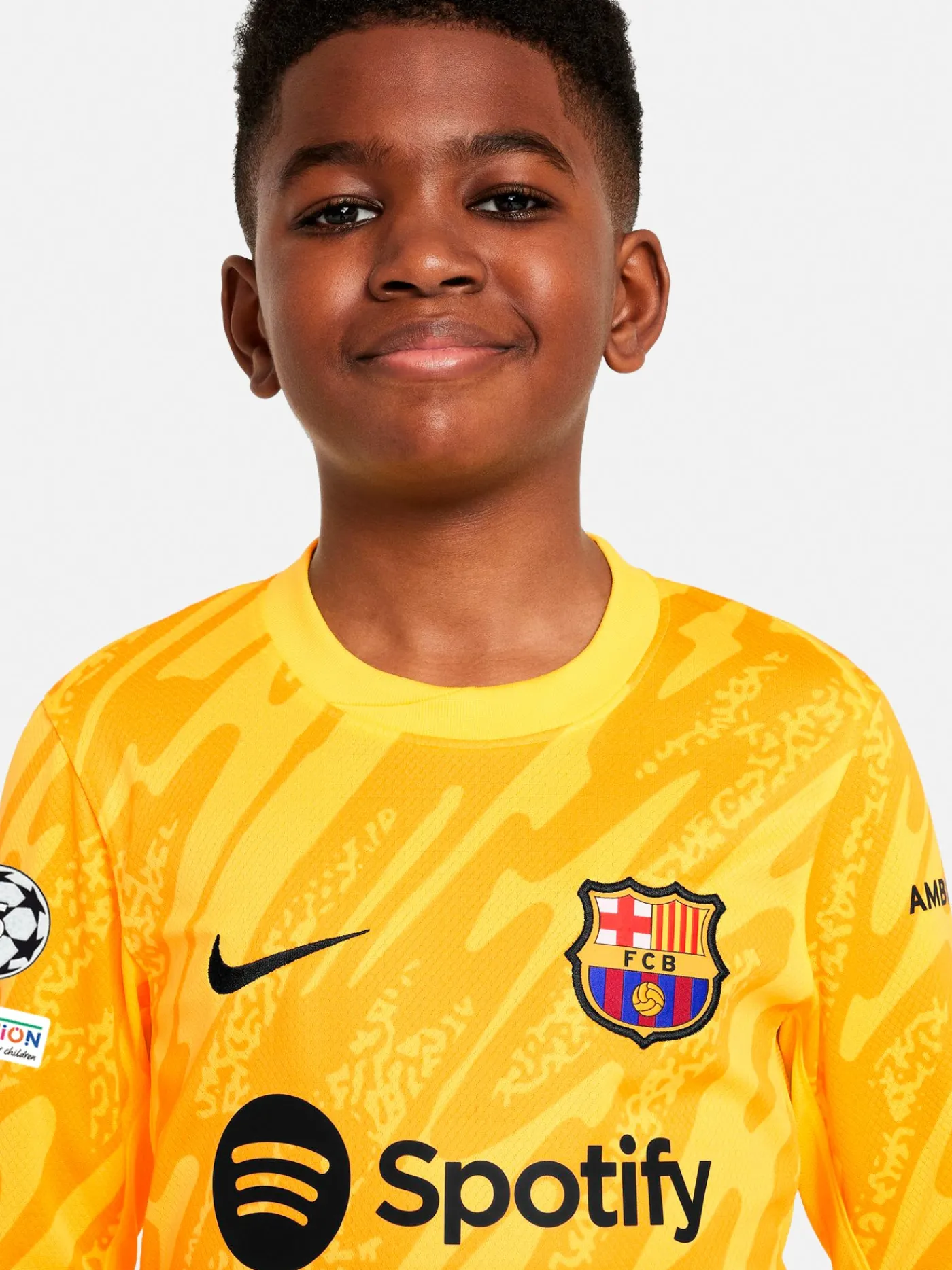 Best UCL Junior goalkeeper away jersey 24/25 Niños Equipaciones De Portero | Niños/As Y Bebés