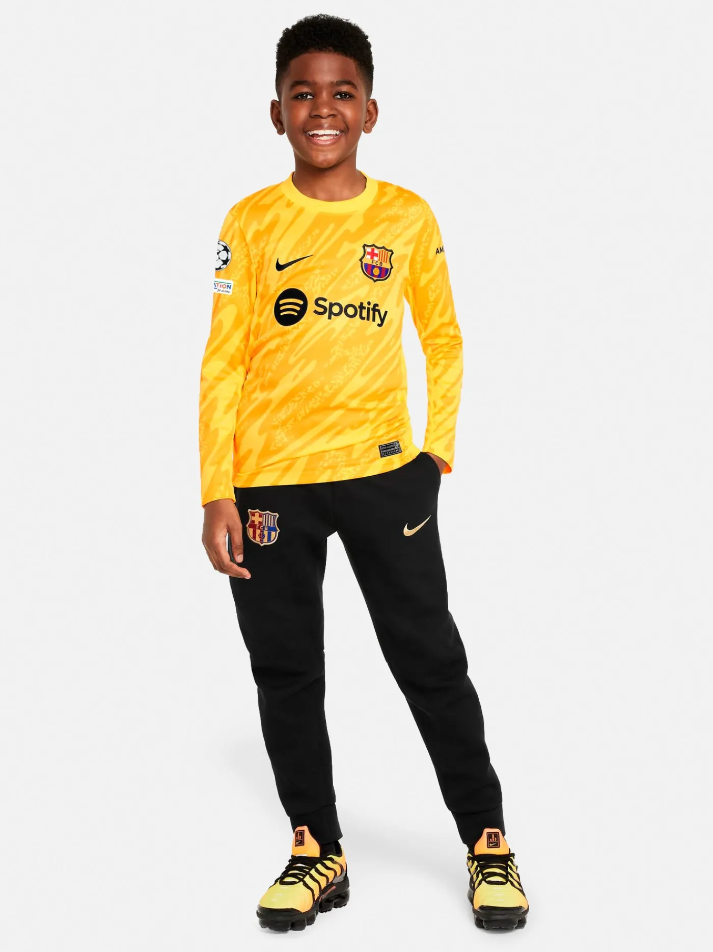 Best UCL Junior goalkeeper away jersey 24/25 Niños Equipaciones De Portero | Niños/As Y Bebés