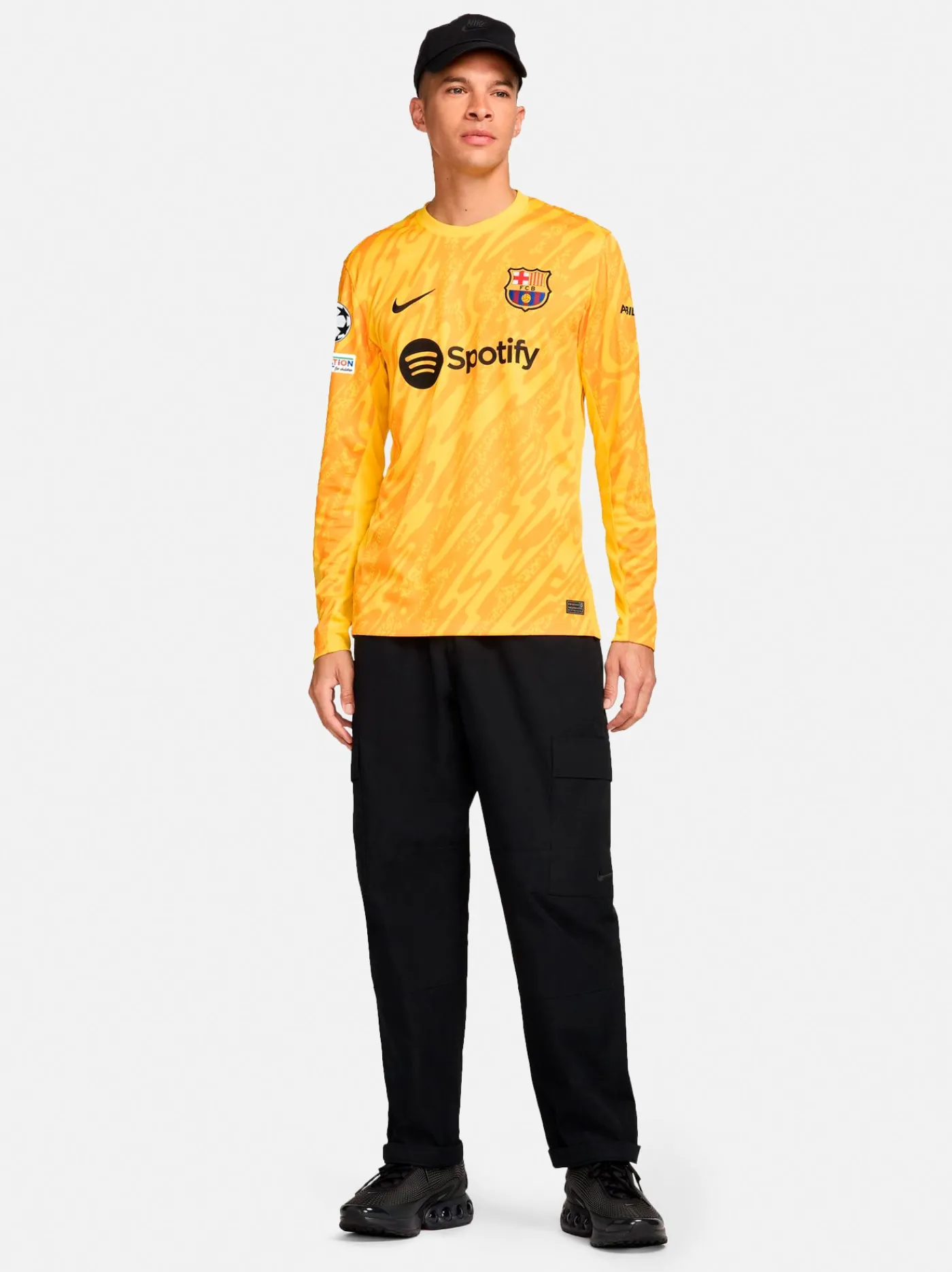 Discount UCL Men's goalkeeper away jersey 24/25 Hombre Equipaciones De Portero | Hombre